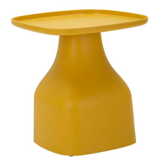 TAVOLINETTO GEA GIALLO CM 48X48X50