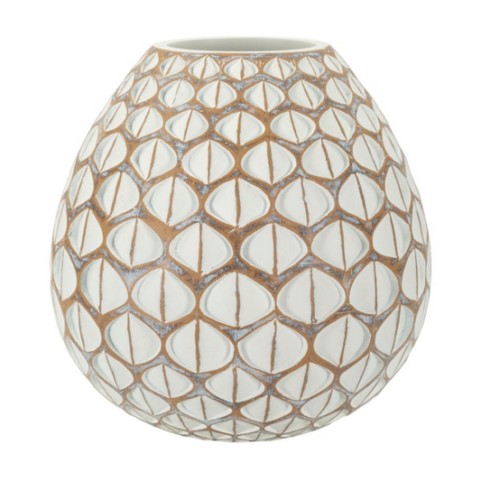 VASO RESINA TIBET CM Ø 27X27 codice 0421310003