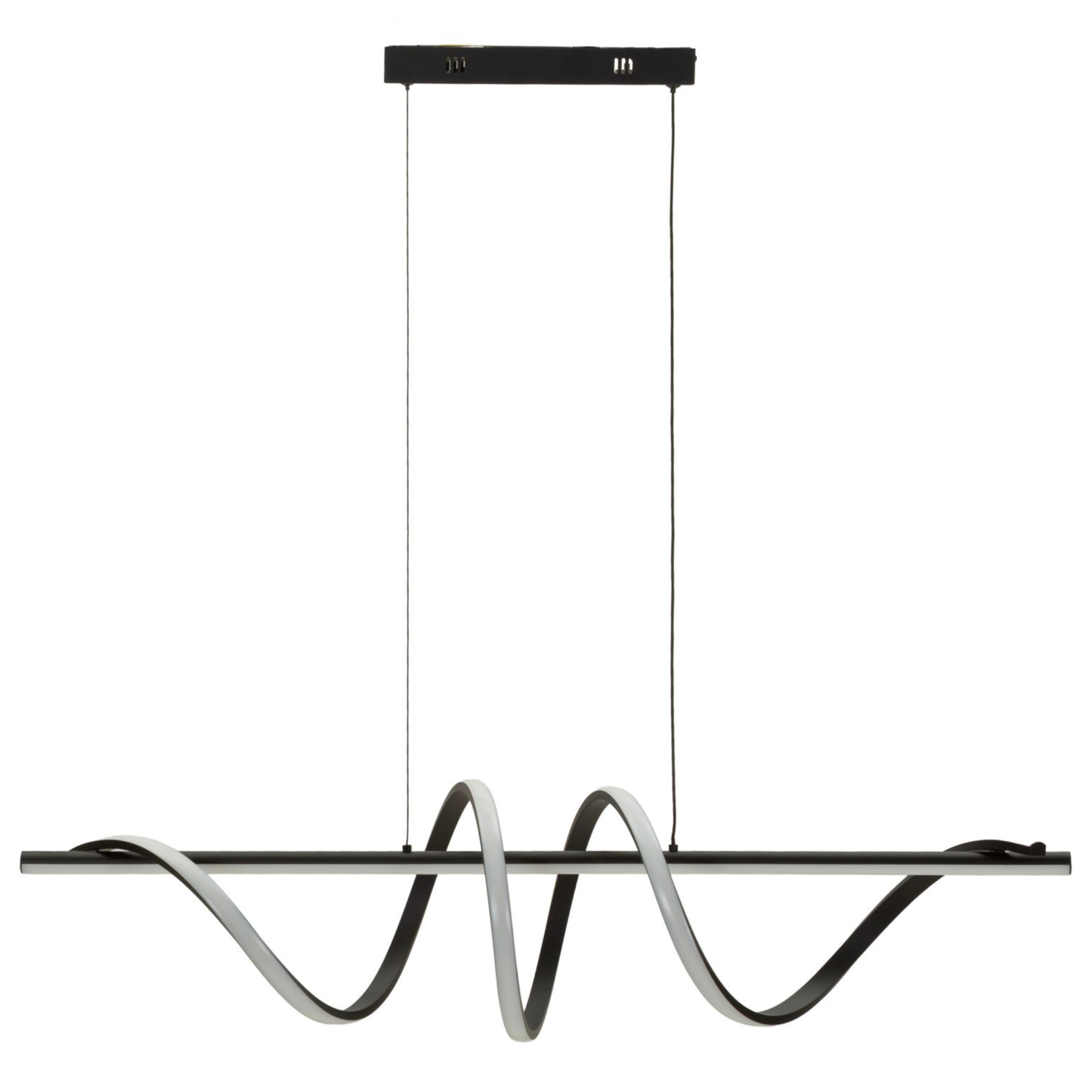 LAMPADARIO LED SPIRAL CM 101X25X30-150 (LUCE CON 3 TEMPERATURE DI COLORE)