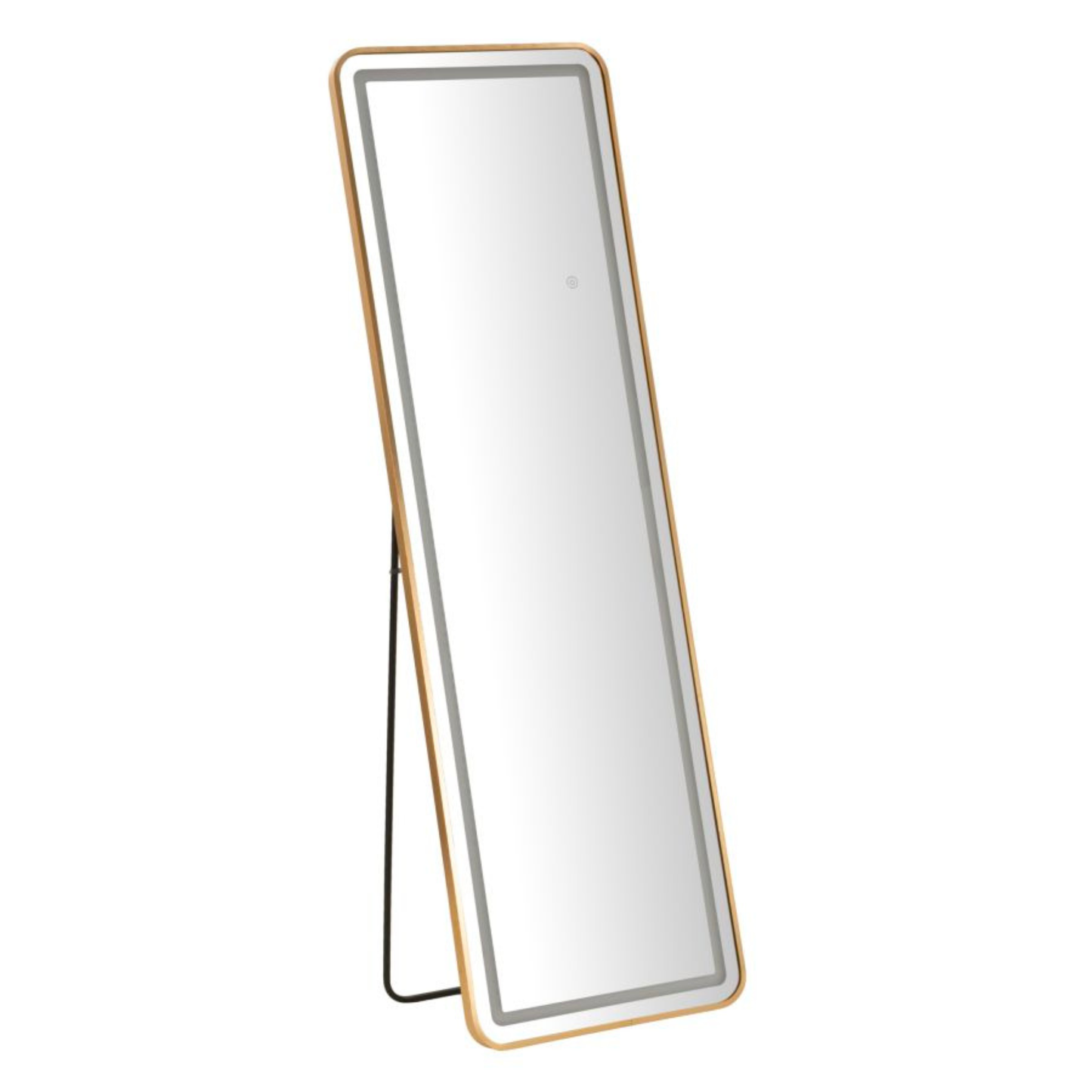SPECCHIO DA TERRA LED SIMPLE RETT. CM 50X3-38X160 (3 TONALITA' DI LUCE)