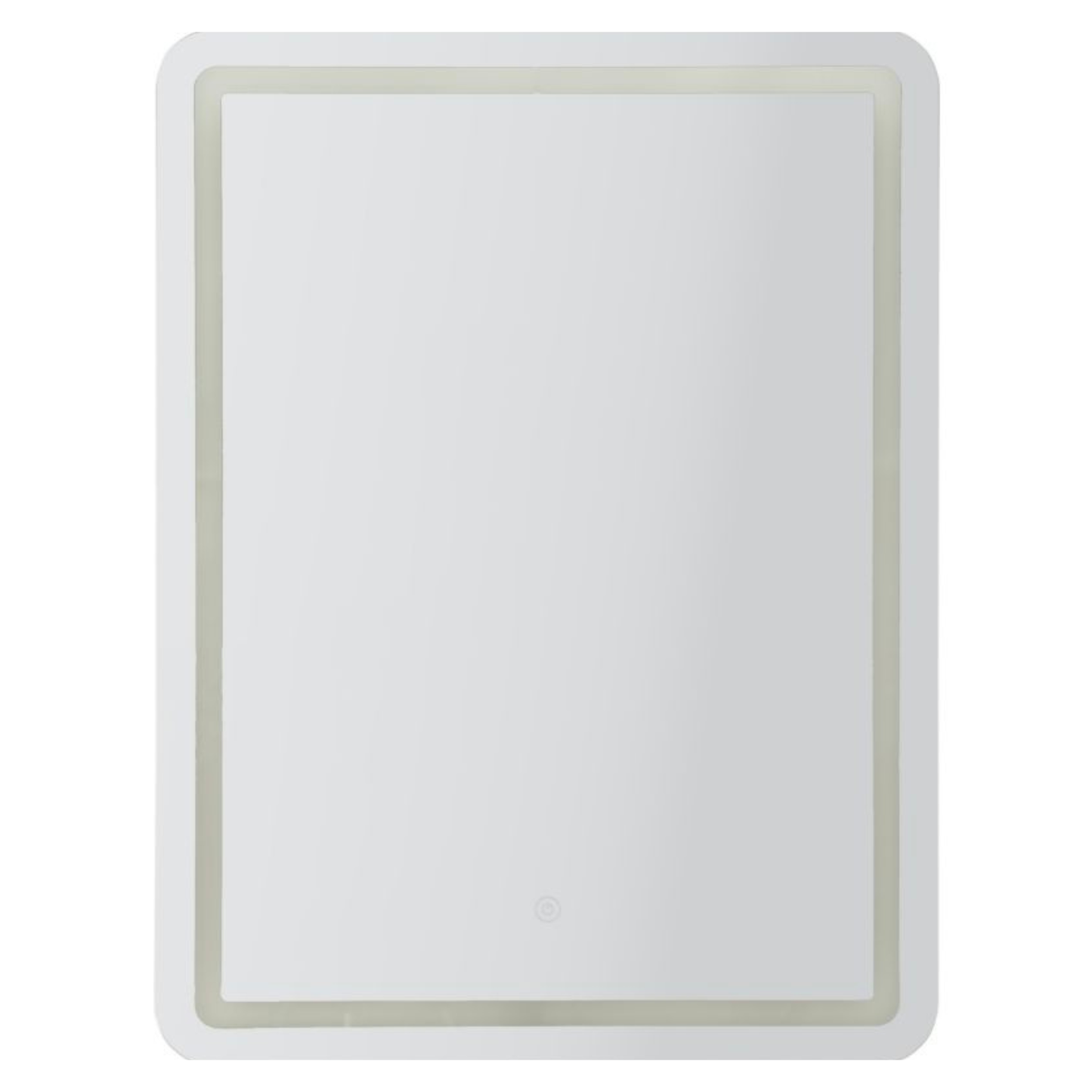 SPECCHIO DA MURO LED SIMPLE RETT. CM 60X3,5X80 (3 TONALITA' DI LUCE)