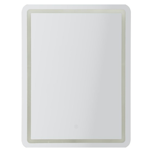 SPECCHIO DA MURO LED SIMPLE RETT. CM 60X3,5X80 (3 TONALITA' DI LUCE)