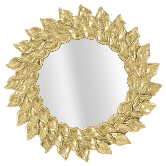 Specchio Da Muro Glam Petal Cm Ø 73X5