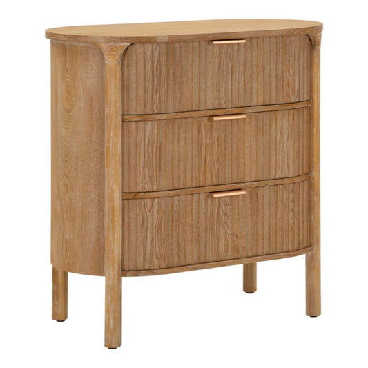 Comò Goteborg in Legno e Metallo 80,5x47x82 cm