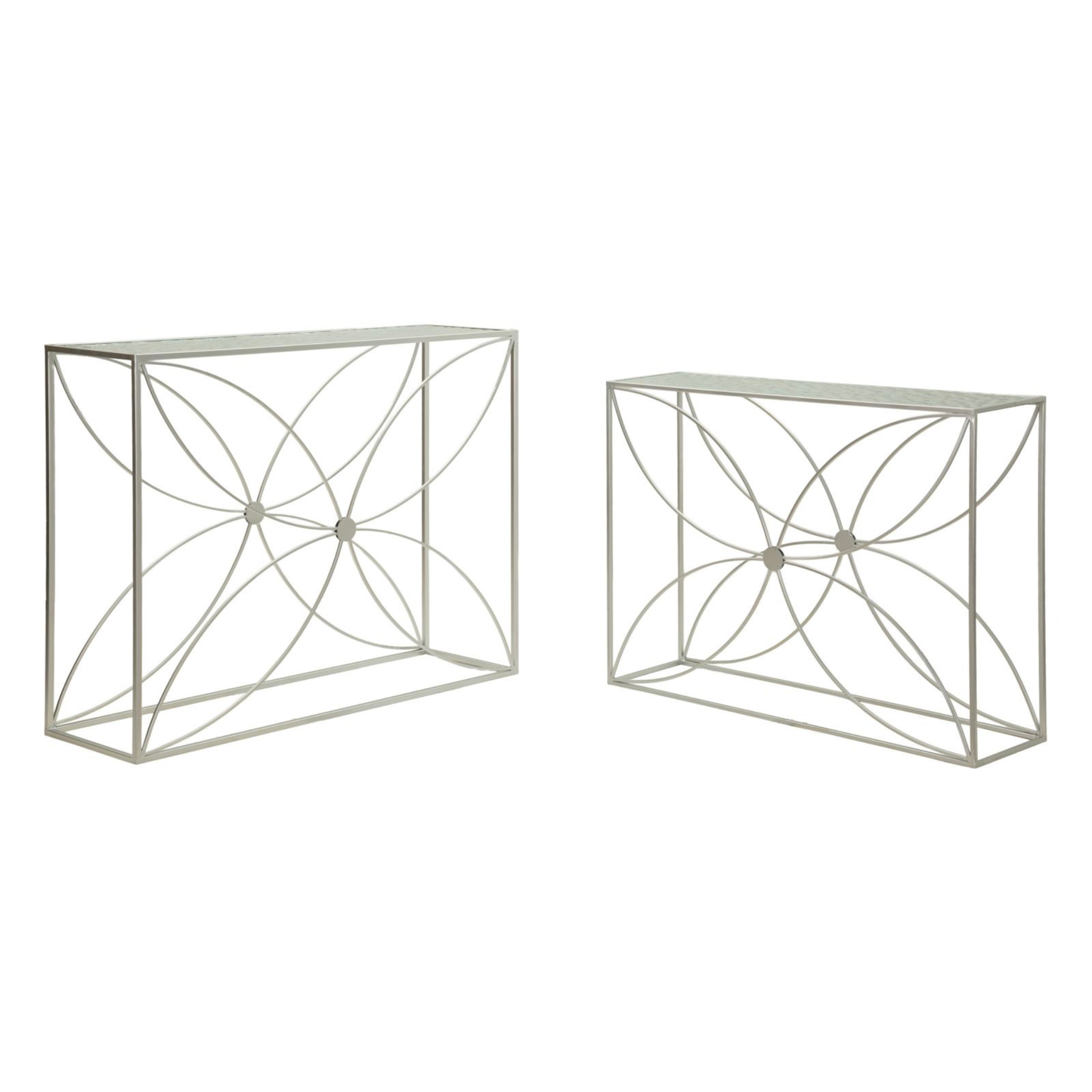 CONSOLE PARADISE COPPIA CM 100X30X78-90X25X72