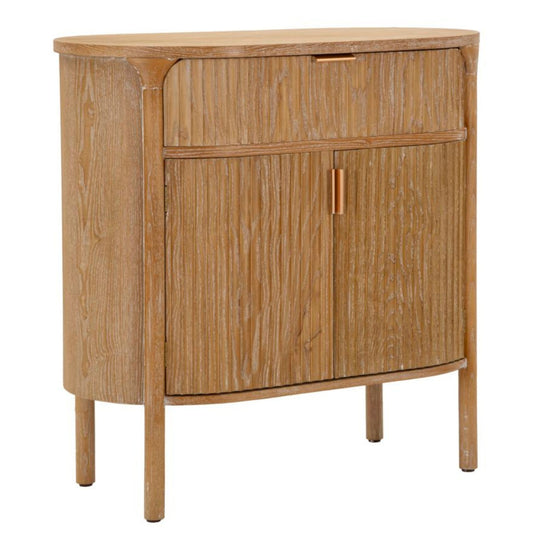 Mobiletto Goteborg in Legno Naturale 81x46x82 cm