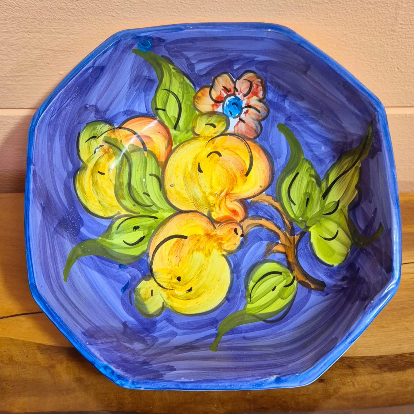 PIATTO FONDO OTTAGONALE -B-, diam 24 cm