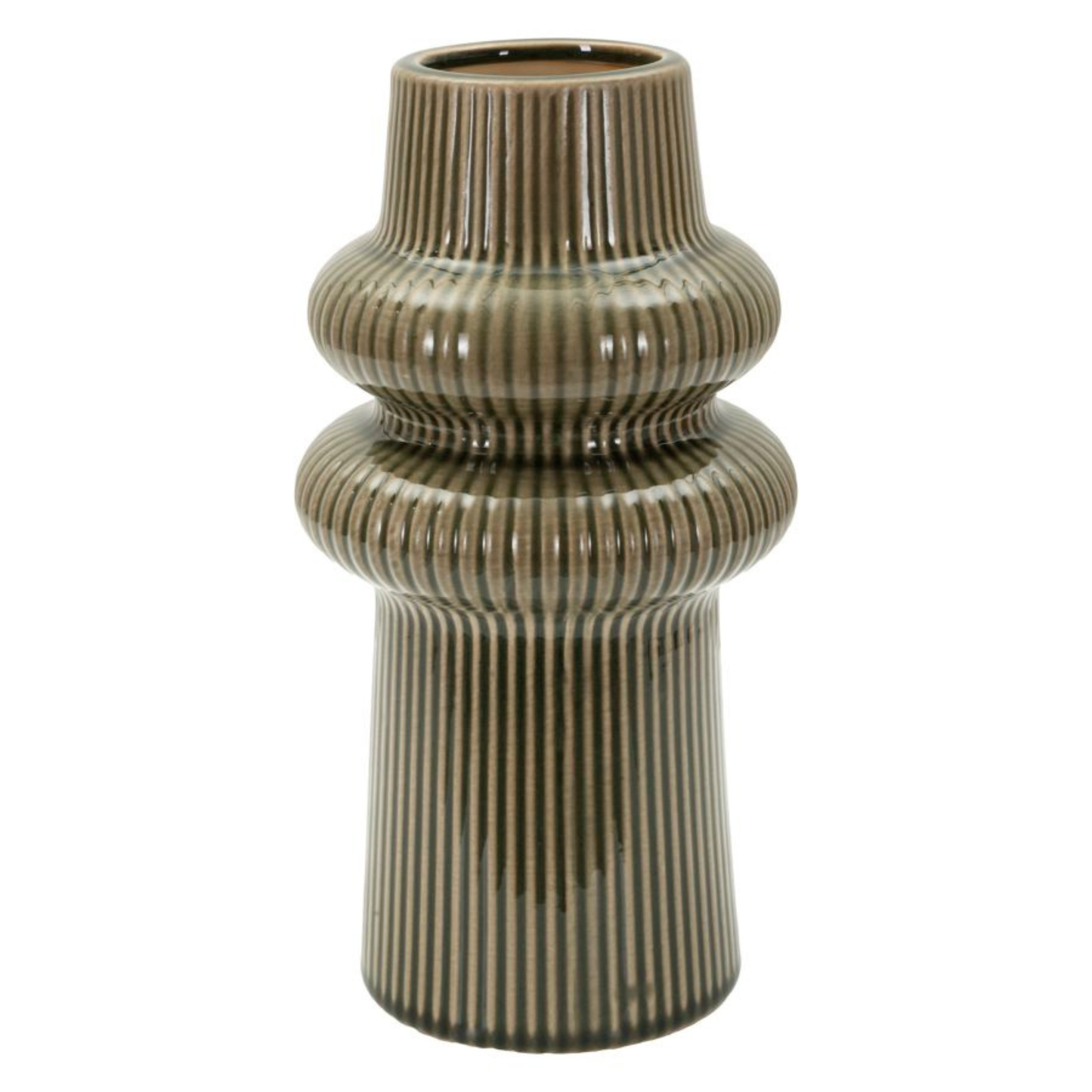 Vaso Armony Ø 13x25 cm design moderno compatto (APERTURA CM Ø 5,5)