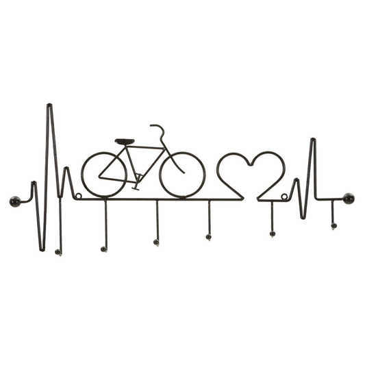 APP/ABITI DA MURO BICICLETTA NERO CM 59X3,2X26,5