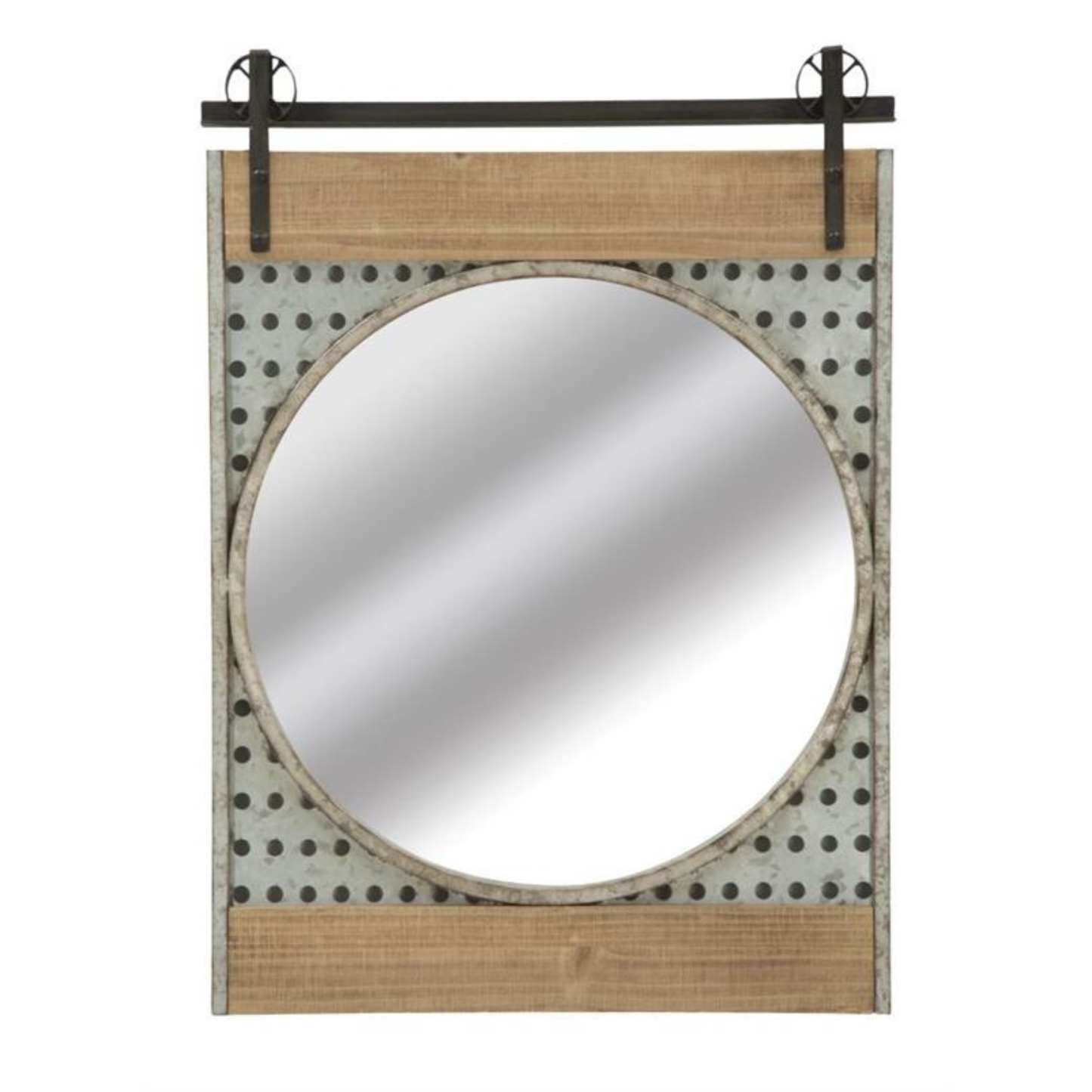 Specchio da muro West. Misure: 63,5 x 4 x 89.