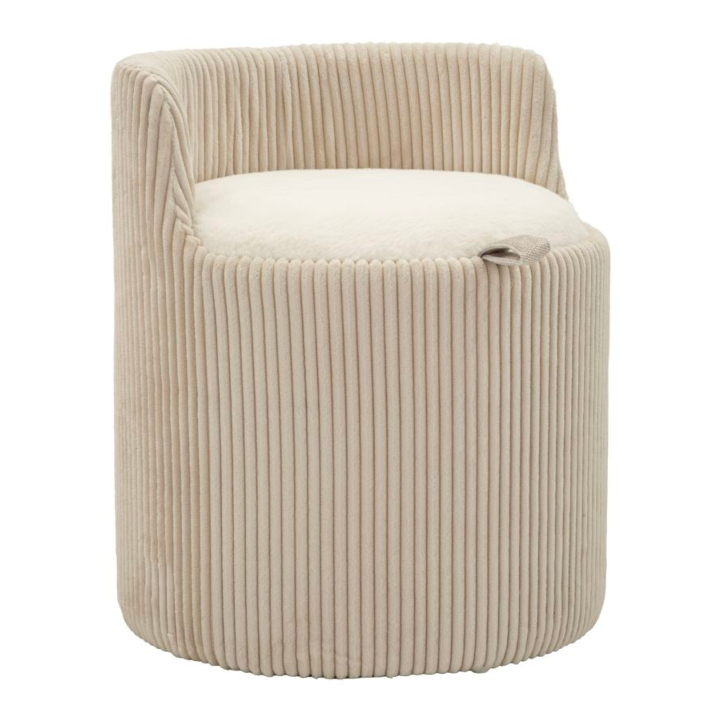 SEDUTA CONTENITORE DUBLINO CM Ø 47X53