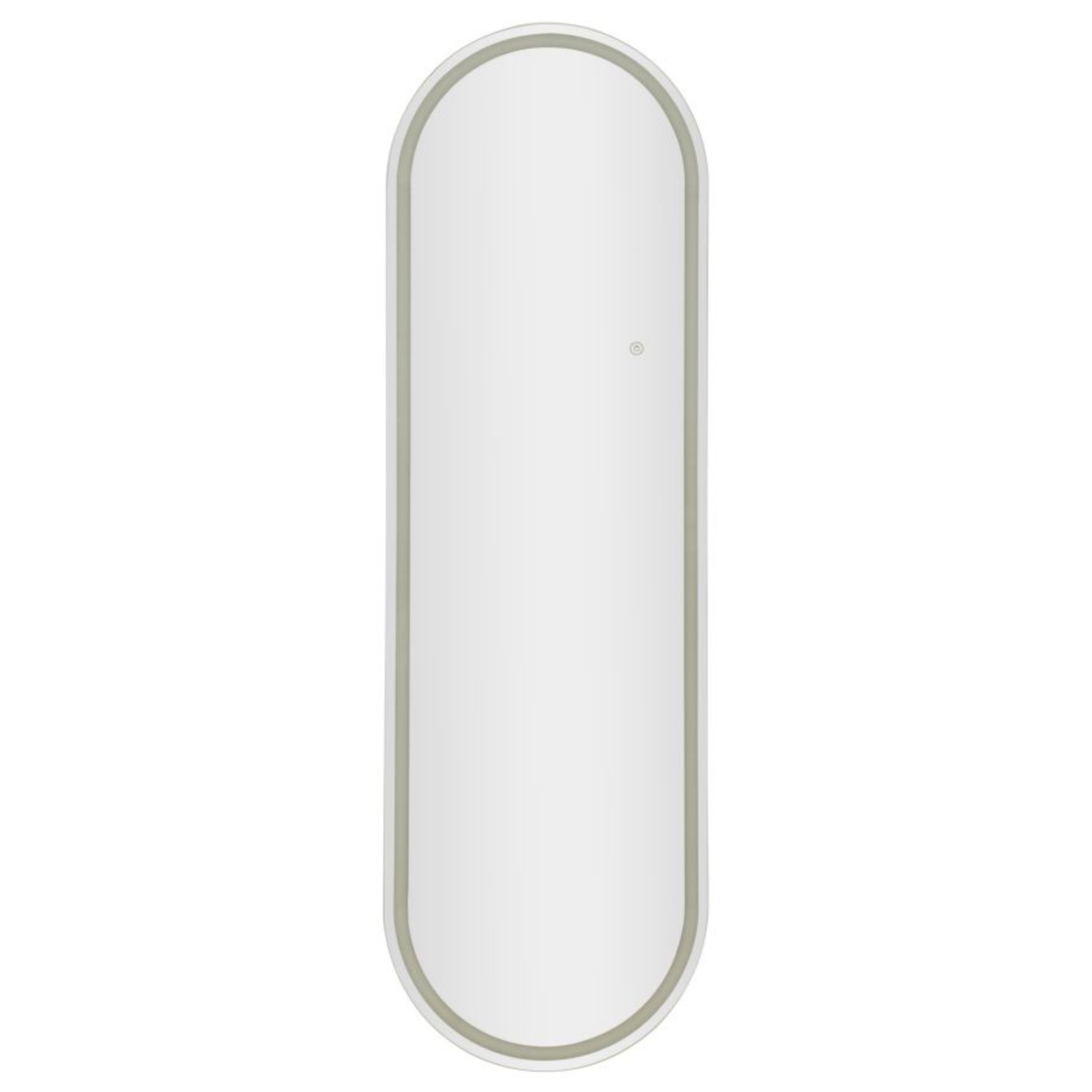SPECCHIO DA MURO LED OVAL CM 50X2,5X160 (3 TONALITA' DI LUCE)