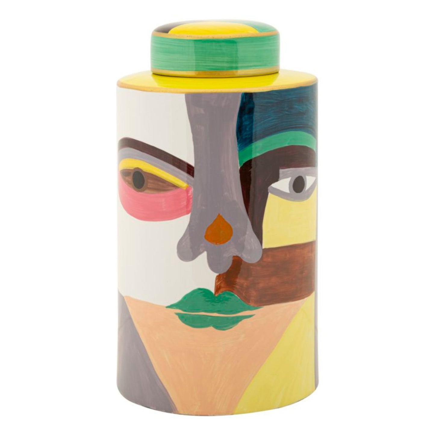 Vaso Piccassy Top in Ceramica Multicolore H 33 cm