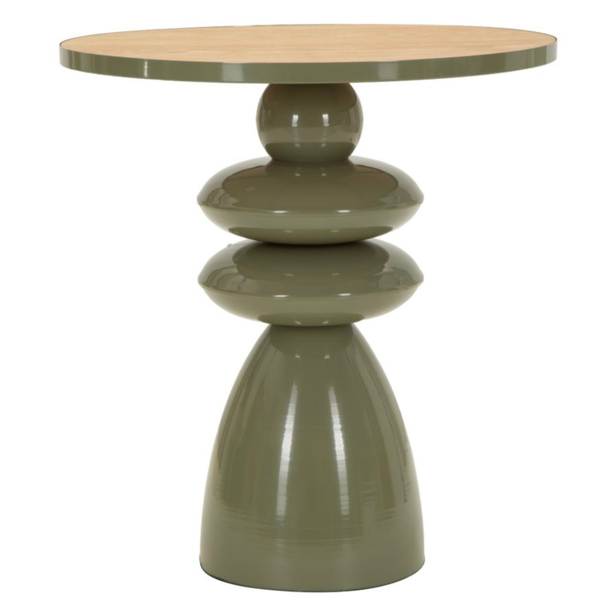 TAVOLINETTO SEOUL VERDE CM Ø 45,5X49