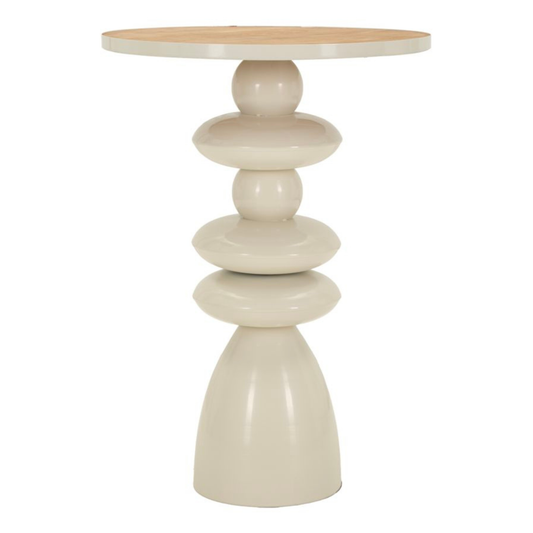 TAVOLINETTO SEOUL TORTORA CM Ø 45,5X63