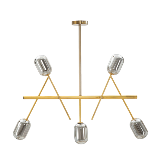 LAMPADARIO GLAM GALAXY 100Lx10px80H cm