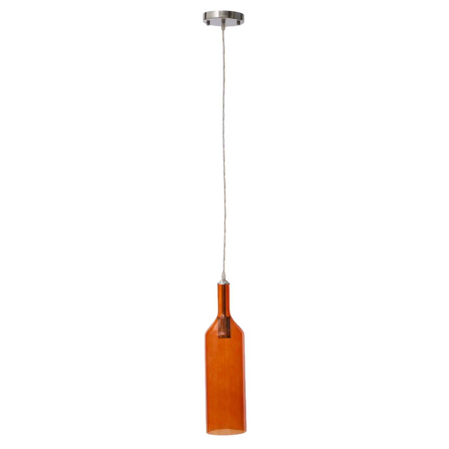 PARALUME DA SOFFITTO BOTTLE ARANCIONE Ø 11X43H cm