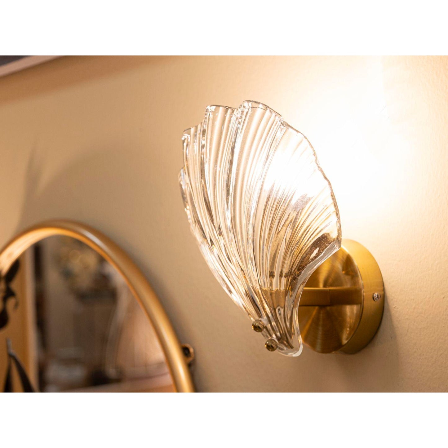 LAMPADA DA MURO SHELL CM 20X14X22