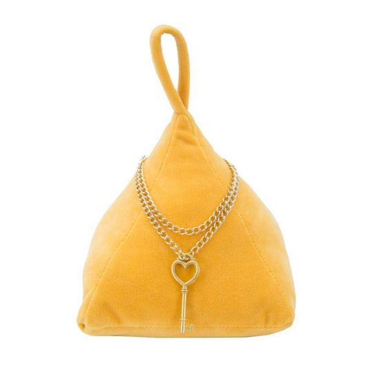 F/PORTE TRIANGLE  GIALL0 CM 14X14X20