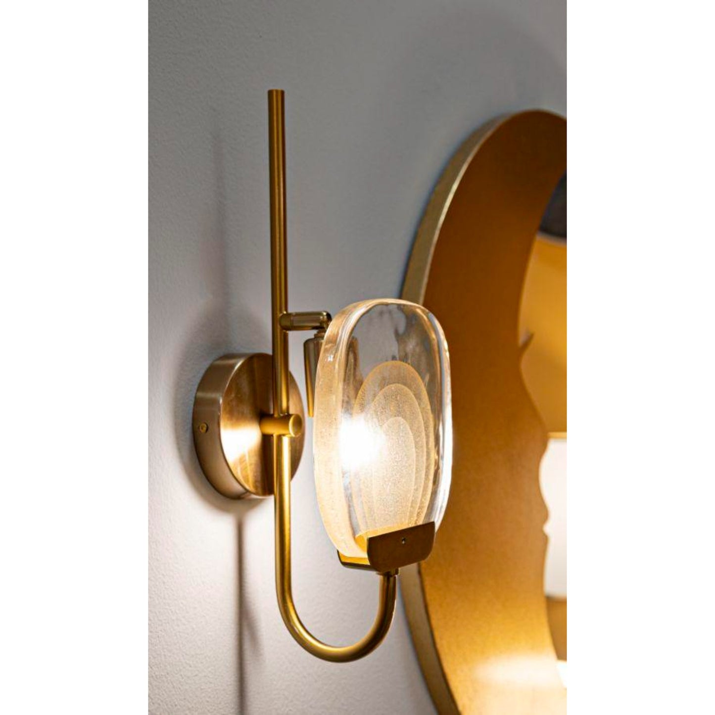 LAMPADA DA MURO SOFTY CM 15X14X38