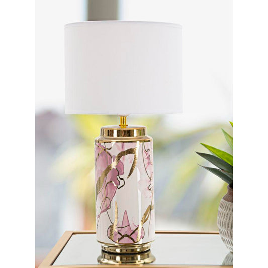 LAMPADA DA TAVOLO GLAM ABSTRACT CM Ø 25X48