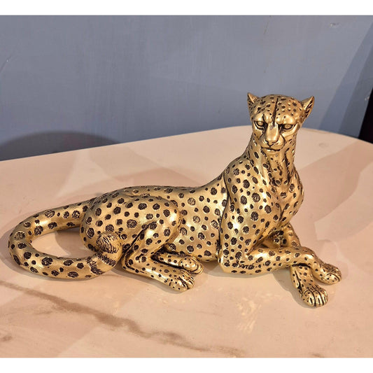 Leopardo gold 30L x 12p x 16H cm