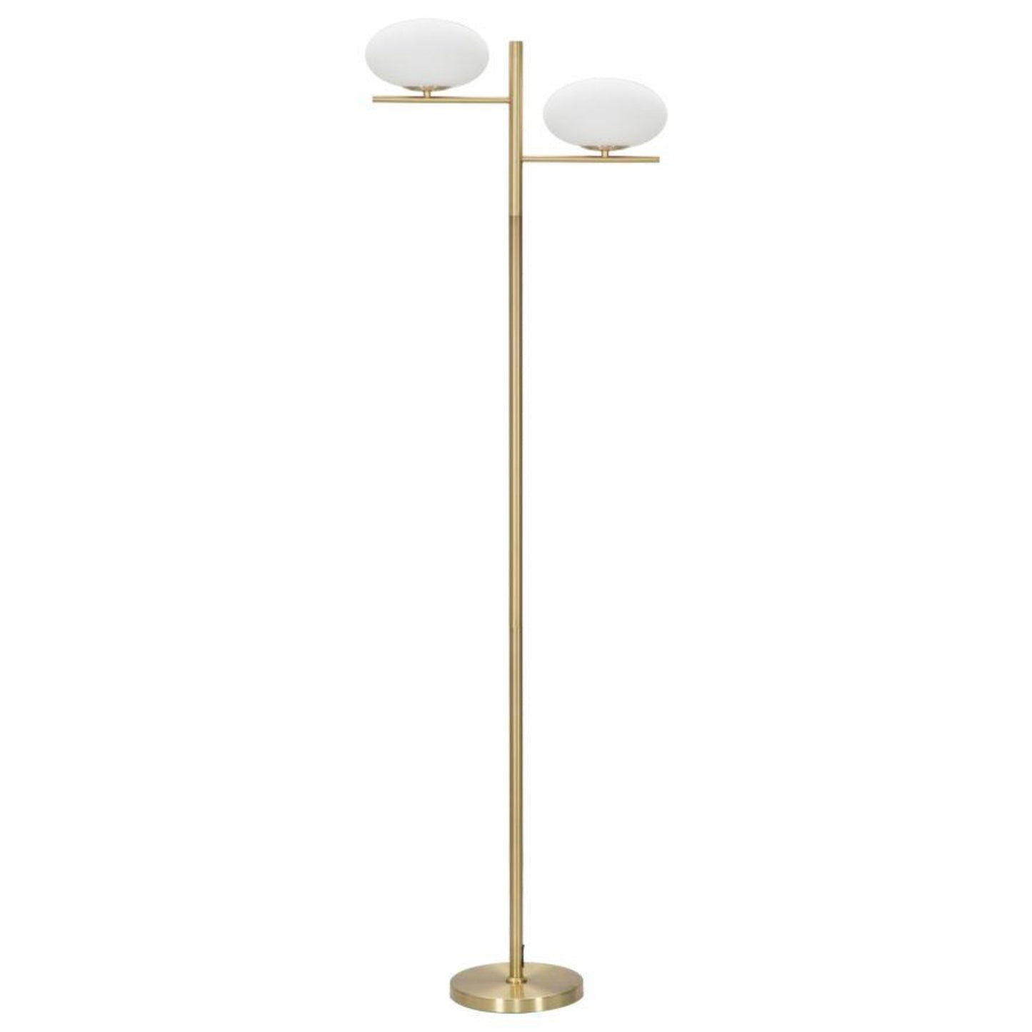 LAMPADA DA TERRA OVAL GLAMY CM 51x24x180