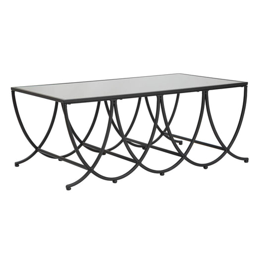 TAVOLO DA CAFFE' DARK CM 100X60X40H