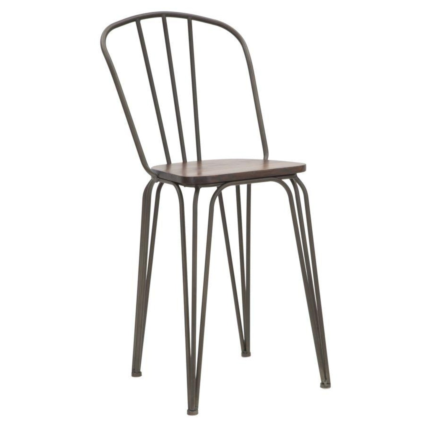 SEDIA BAR HARLEM 54Lx45px102H cm (ALTEZZA SEDUTA 61cm)