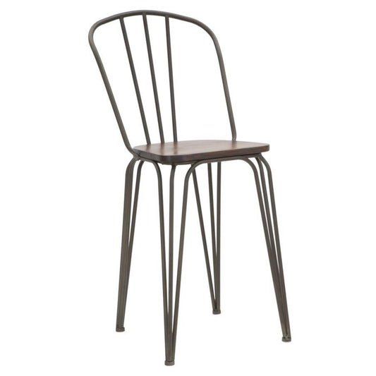 SEDIA BAR HARLEM 54Lx45px102H cm (ALTEZZA SEDUTA 61cm)
