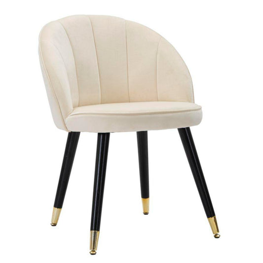 SEDIA LOTY CREMA CM 57X58X80