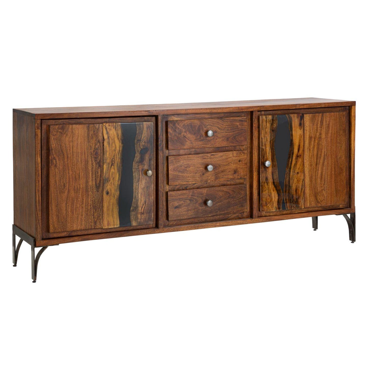 MOBILE MUSTANG CM 175X40X75 (LEGNO DI ACACIA NILOTICA)