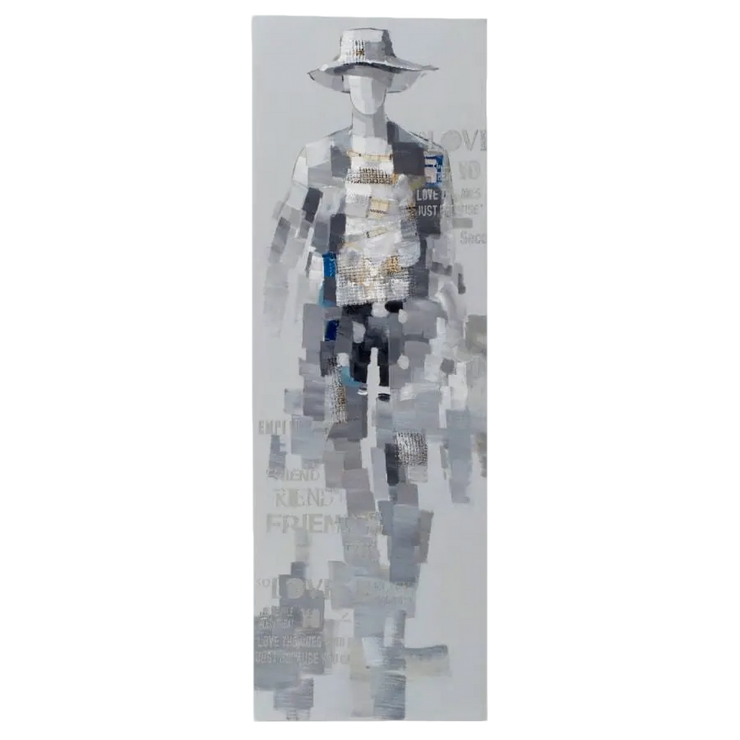 Dipinto Su Tela Ghost B 50x3x150 cm