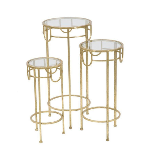 P/TELEFONO GOLD SET 3 PZ CM Ø 33X70
-28X60-23X50