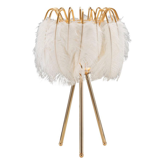 LAMPADA DA TAVOLO FEATHER STAND CM Ø 40X60