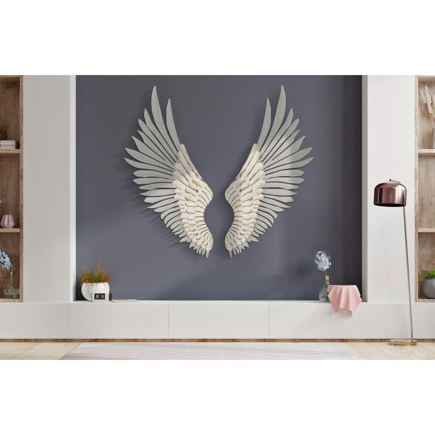 PANNELLO ALI NATURAL COPPIA CM 43,8X2,5X104