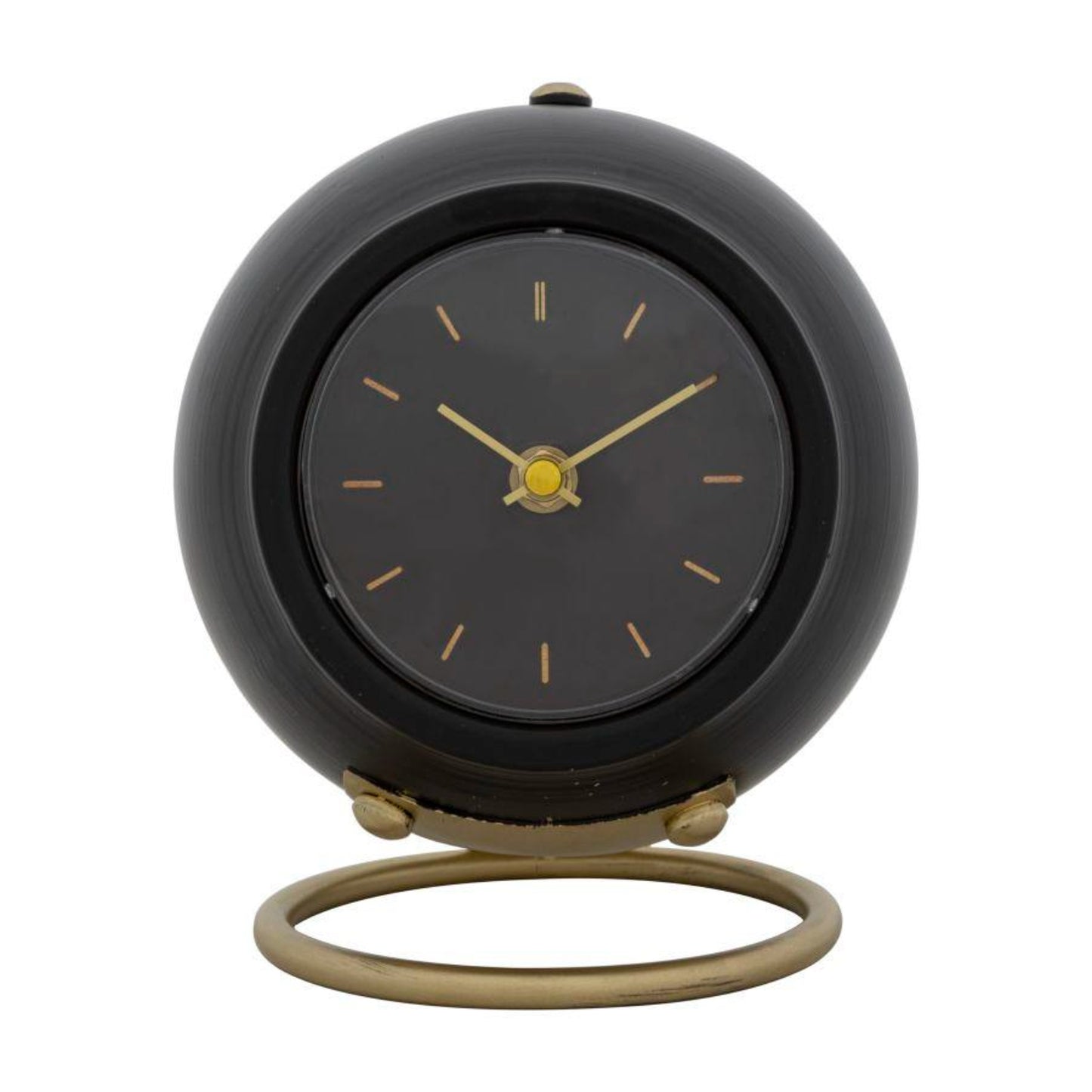 OROLOGIO DA TAVOLO BALL NERO CM 16X13X19