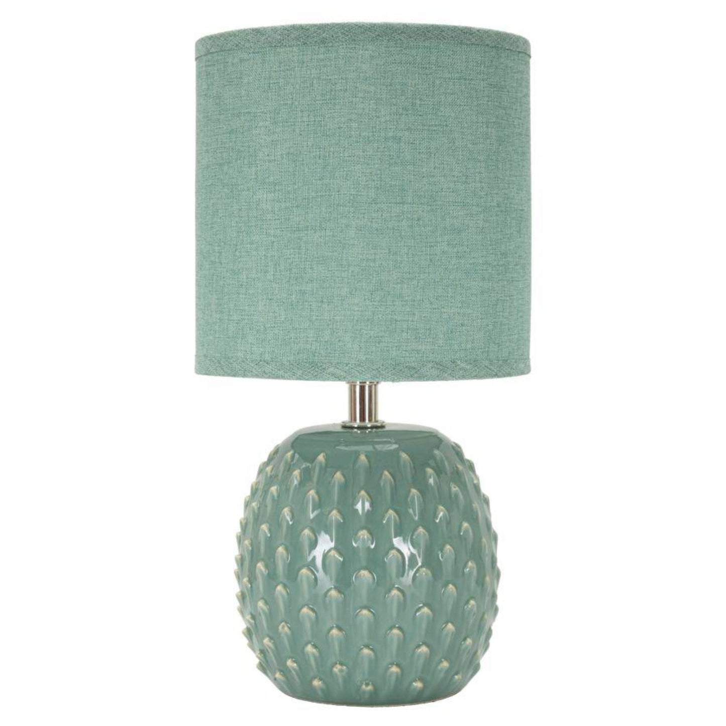 LAMPADA DA COMODINO PONTUS TURCHESE CM Ø 14X27