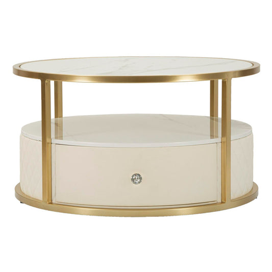 TAVOLINO DA CAFFÈ SHARON CM Ø 75X40