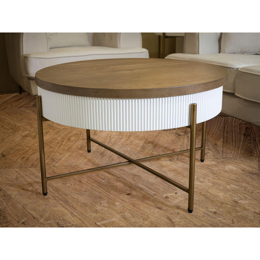TAVOLO DA CAFFE' TOLOSA CM Ø 80X48