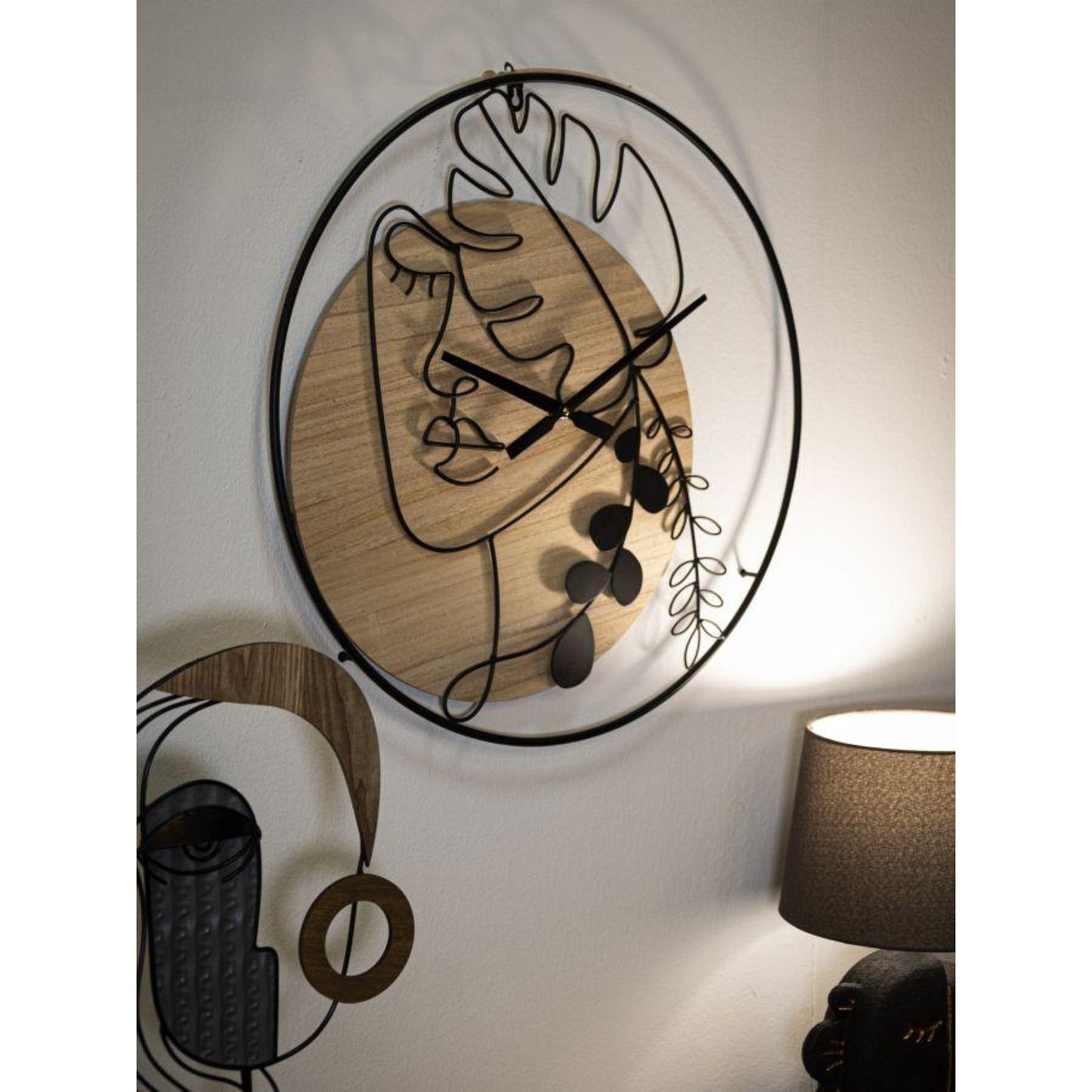 OROLOGIO DA MURO ELEGANT -A- CM Ø 60X2