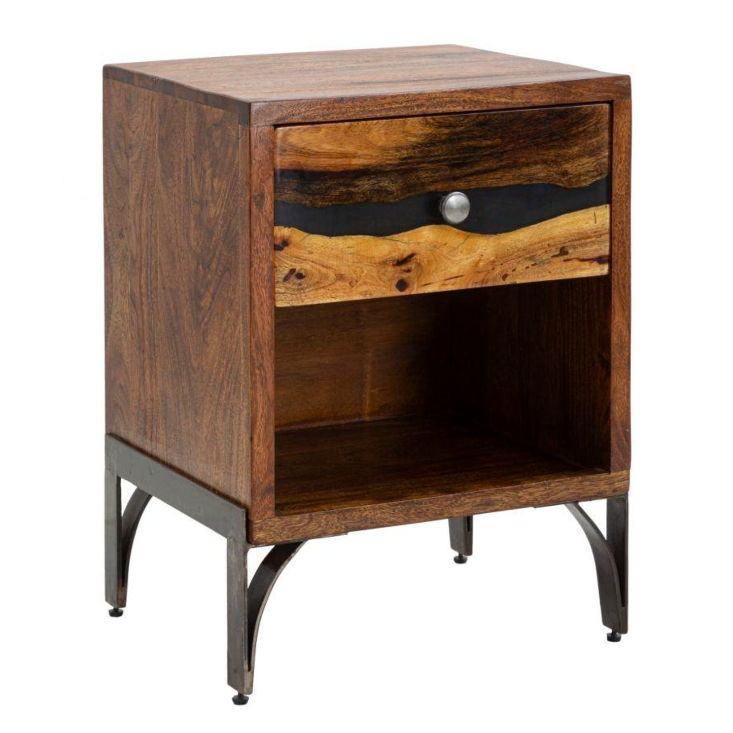 COMODINO MUSTANG CM 44X40X60 (LEGNO DI ACACIA NILOTICA)
