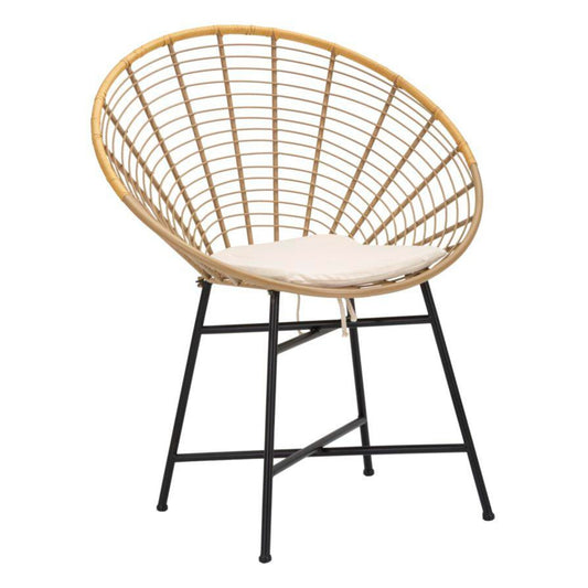 SEDIA PANAMA GRID C/CUSCINO CM 72X56,5X88H