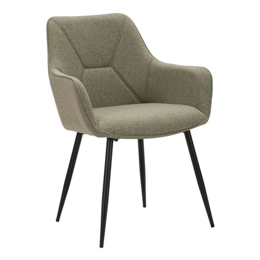 SEDIA VICENZA VERDE SET 2 PZ CM 58X63X85,5