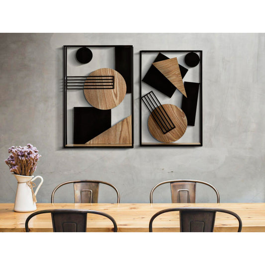 MENSOLA DA MURO PICASSY RET. COPPIA CM 40X12X60 - 36X10X56