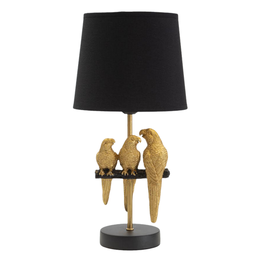 LAMPADA DA COMODINO PAPPAGALLO CM Ø 20X39