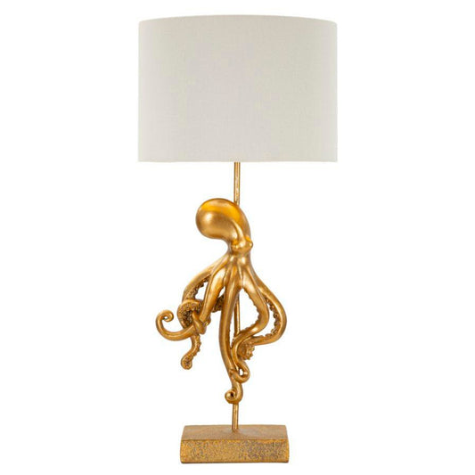 LAMPADA DA TAVOLO OCTOPUS GOLD CM Ø 30,5X64,5