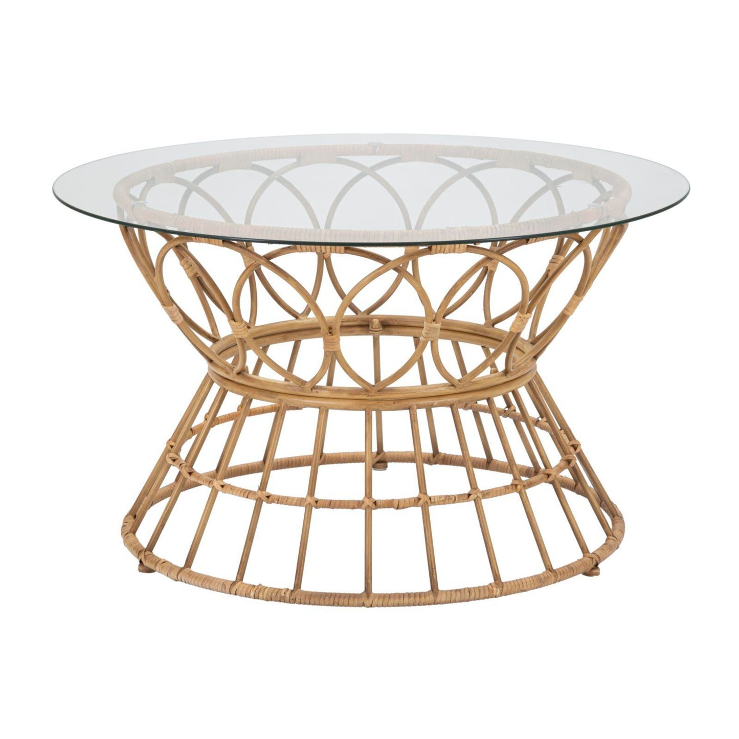 TAVOLO DA CAFFE' PANAMA CIRCLE CM Ø 75X44,5H
