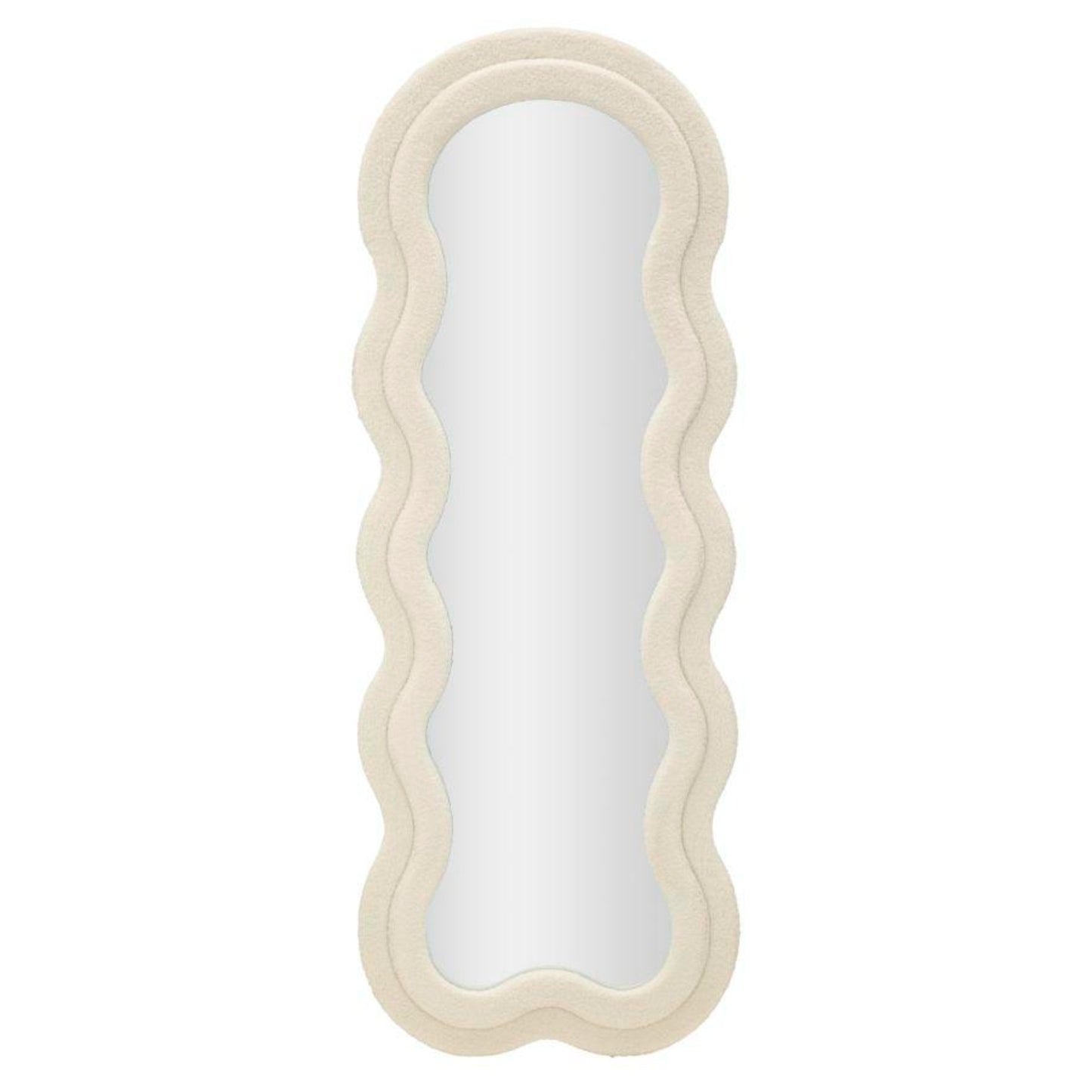 SPECCHIO DA MURO TEDDY CREMA CM 60X4X160