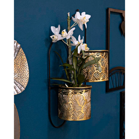 P/VASO DA MURO DOPPIO HONG CM 27X14X48